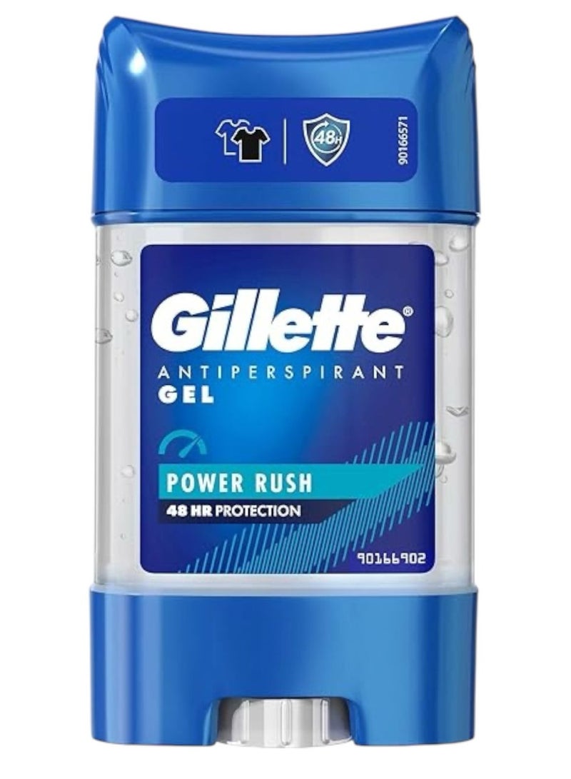 مزيل عرق جل باور راش مضاد للتعرق 48 ساعة 70مل