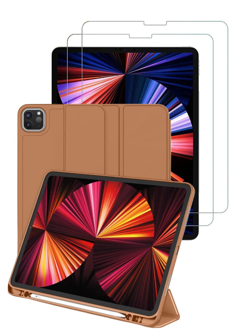 Blueberry Smart Case For iPad Pro 11 Inch 2020 (2nd Gen) with 2 Pieces Tempered Clear Glasses - Image 1