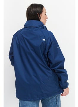 Trespass Women Brand Logo Windbreaker Jacket, Blue  - Image 3