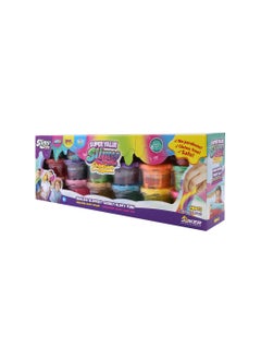 Slimy Slimy Super Value Premium Assorted 2oz Each 18 Pieces Pack, Non-Toxic Gluten Free Safe, Endless Slippery Gooey Slimy Fun Per Set  - Image 1