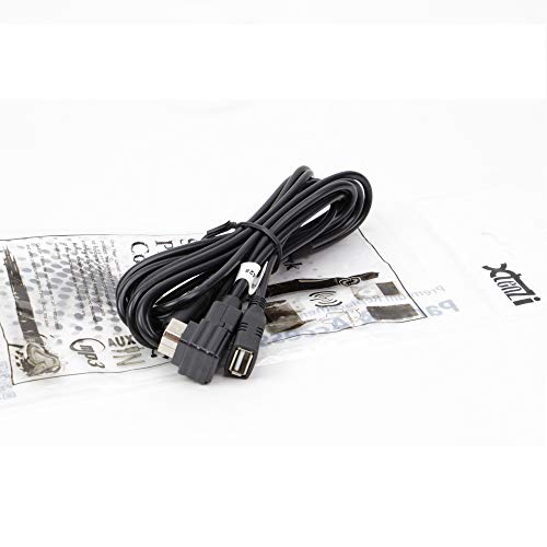 Xtenzi Audio Connection USB Mini Jack AV Adapter Cable Compatible with Pioneer AVIC X940BT Z140BH X930BT X9310BT Z130BT - Image 3