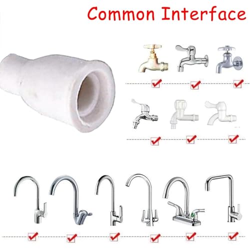CaoXiong 13.12ft/4m Sink Spray Hose, Portable Shampoo Sprayer, Handheld Faucet Shower Head Spray Hose for Bathing Baby, Pets, Washing Hair, Rinsing Vegetables, Utility Sink - Image 4