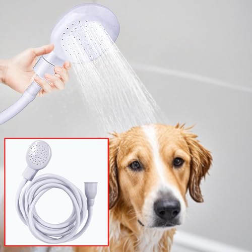 CaoXiong 13.12ft/4m Sink Spray Hose, Portable Shampoo Sprayer, Handheld Faucet Shower Head Spray Hose for Bathing Baby, Pets, Washing Hair, Rinsing Vegetables, Utility Sink - Image 5