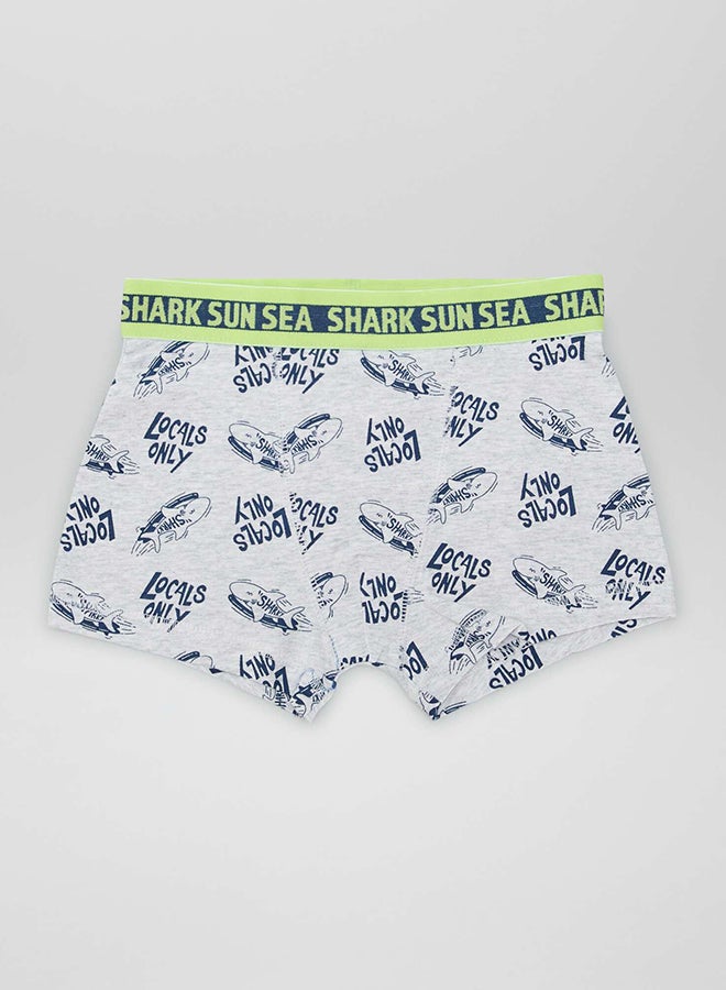 Kiabi Boy Pack Of 3 Pairs Of Stretch Boxer Shorts  - Image 4