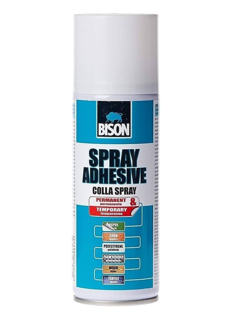 Bison Bison Spray Adhesive 200ml 