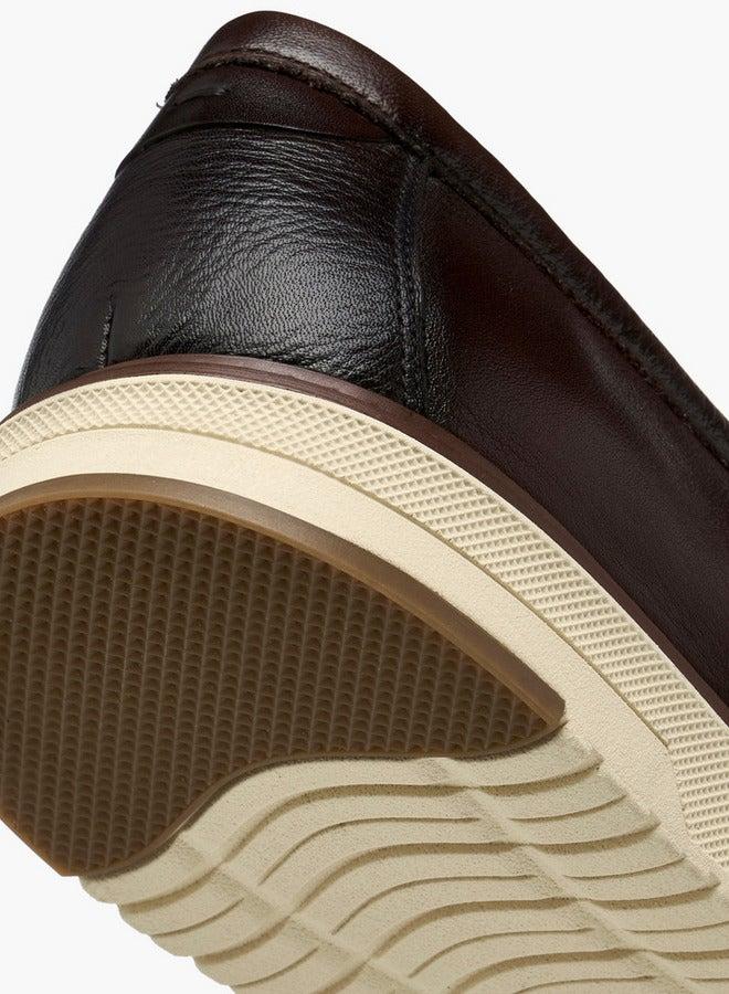 DUCHINI Men's Solid Slip-On Loafers - Image 5