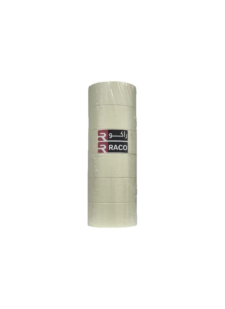 RACO RACO Masking Tape for Painting, Labeling, Packing, Craft, Art, Home, Office 2 Inch Pack of 6  - Image 1