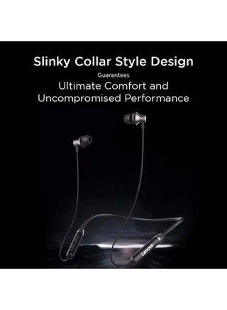 HE05 Wireless Bluetooth 5.0 in-Ear Neckband Earphones with Mic Black - view 5