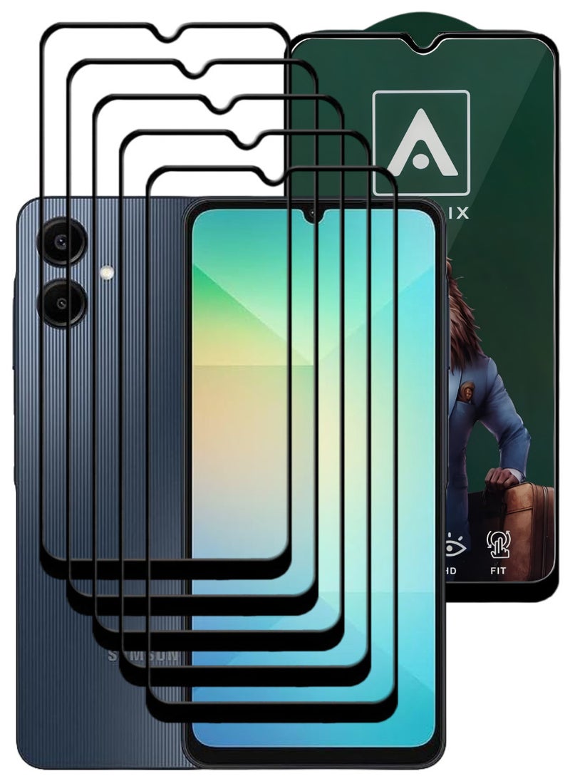 أكاليكس 5 قطع، حماية شاشة،  لهاتف سامسونج  جالاكسي A06  ، جودة ممتازة. - Image 1