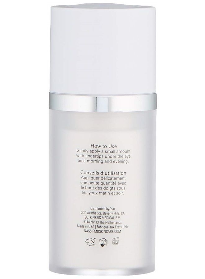 nassif md NassifMD Under Eye Smoother Firming Eye Cream, Anti Aging Eye Cream for Women, Under Eye Cream Dark Circles and Puffiness, Eye Serum Anti Aging Wrinkles - Image 2