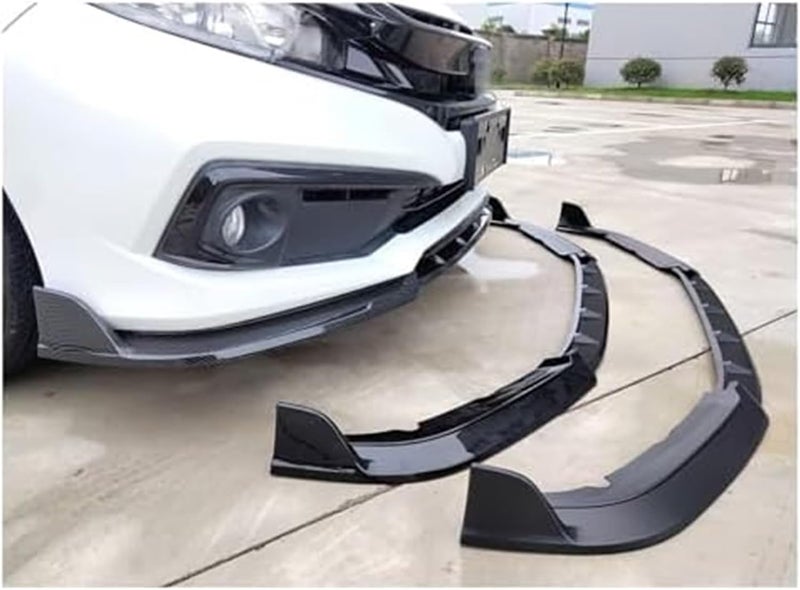 DEMULAX Front Bumper Splitter for Civic Sedan 2019-2021 - Image 2