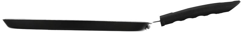 NESTIC NESTIC NonStick Aluminum Coating Pan Flat Skillet Dosa Pan Ceramic Pan for Cooking Omelet Pan Induction Base Pancake Griddle Roti Pan PFOA Free with StayCool Handle Induction Compatible Black  - Image 4