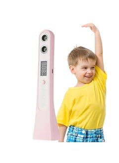 CMGTYYD Handheld Height Measuring Device Cordless Stadiometer Non Slip Pad Precision for Children and Adults 8W with Digital Display, （Pink）  - Image 1