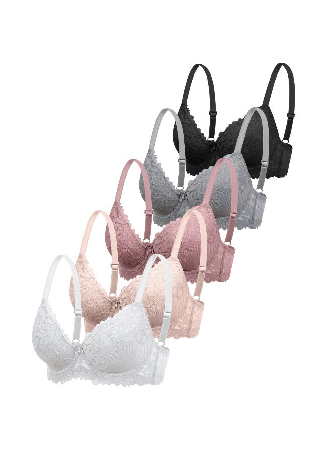 Generic 5Pcs Women Bra Steel Ring Support Enhanced Breast Support Sagging Prevention  - Image 1