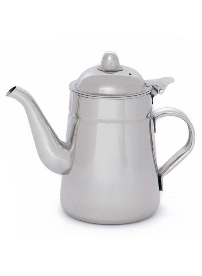 Maxima - Steel Milk Jug With Side Handle 1.6 Liters Silver - Image 1