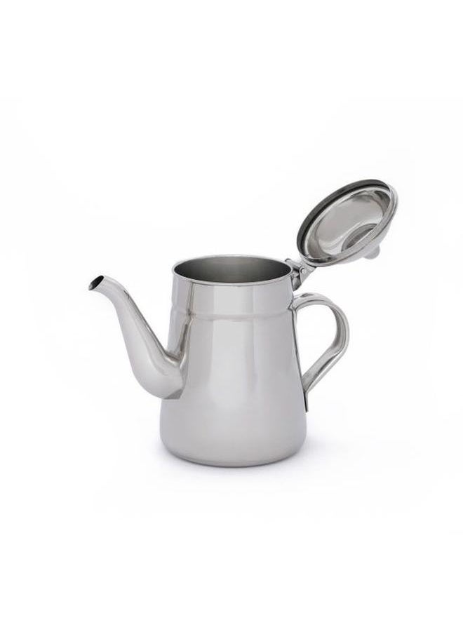 Maxima - Steel Milk Jug With Side Handle 1.6 Liters Silver - Image 1