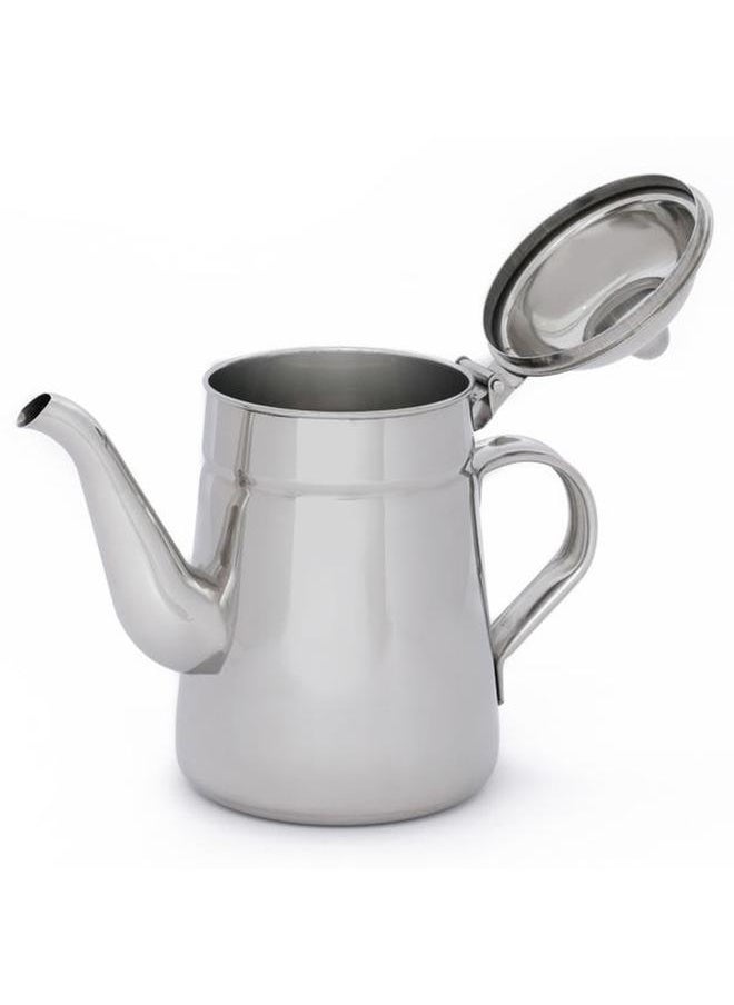 Maxima - Steel Milk Jug With Side Handle 1.6 Liters Silver - Image 1