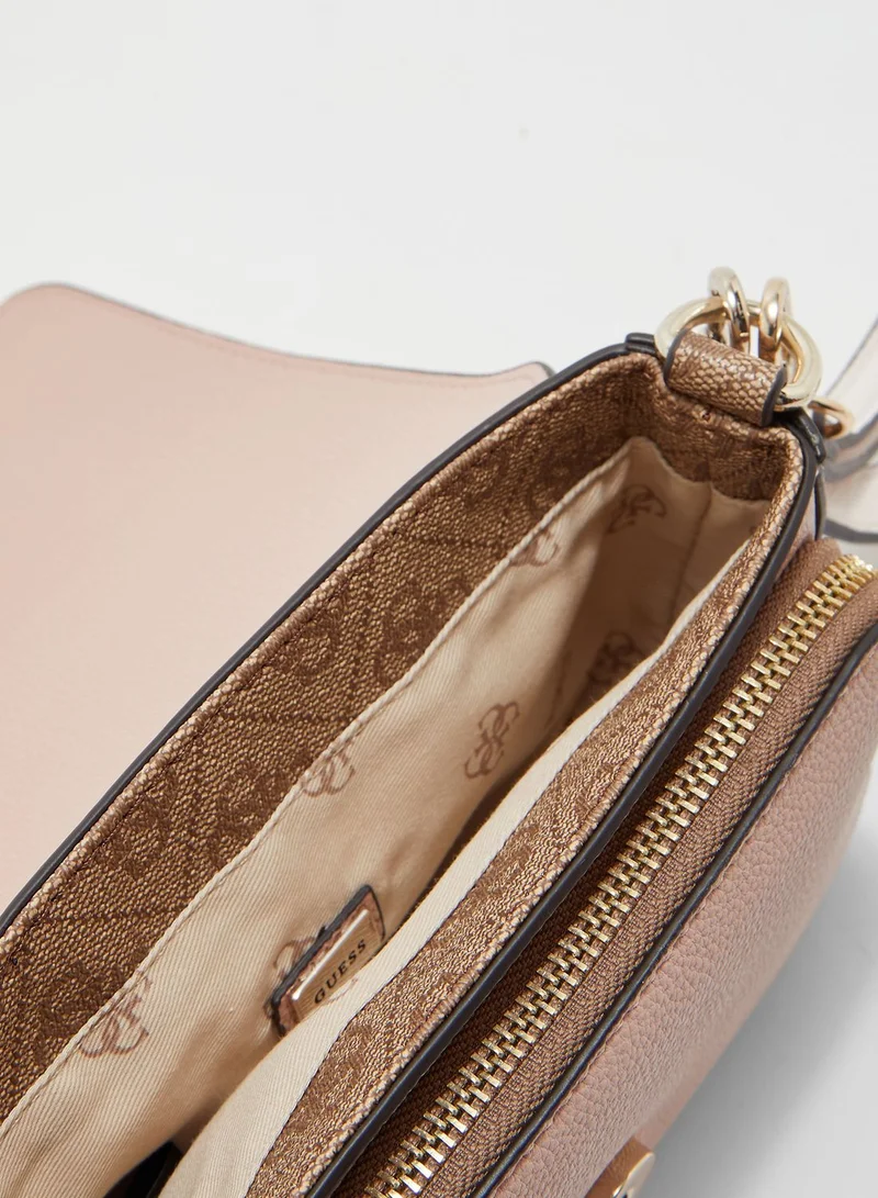 GUESS Annarita Flap Over Mini Crossbody