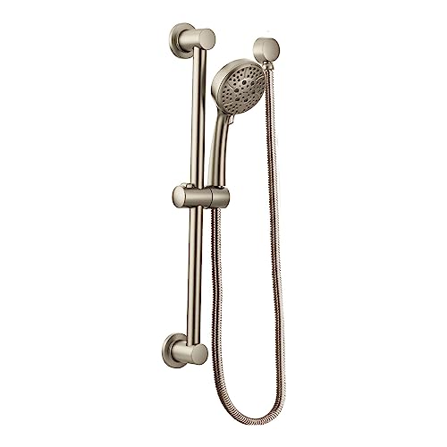 Moen Round Drop Ell Handheld Shower Hose Wall Connector, Brushed Nickel Finish, A725BN - Image 3