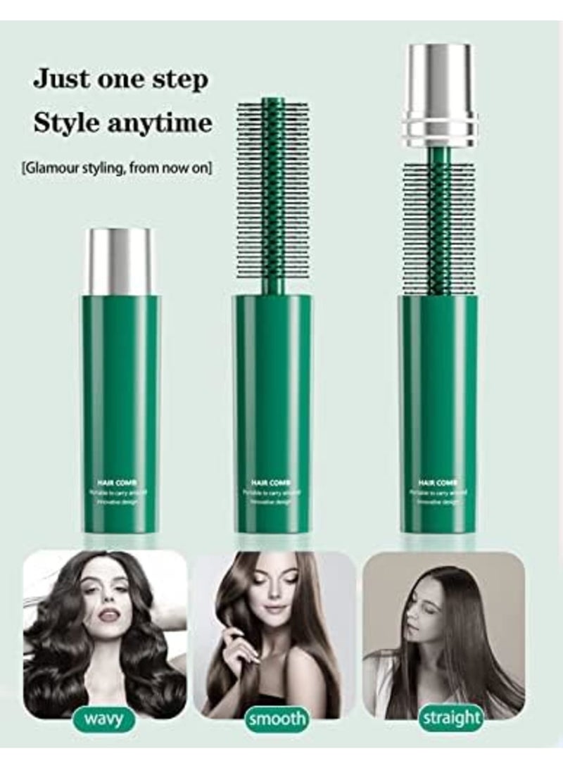 Round Hair Brush, Portable Adjustable Travel Anti-static Curly Hairbrush, for Blow Drying, Hair Wet Dry Styling - Image 5