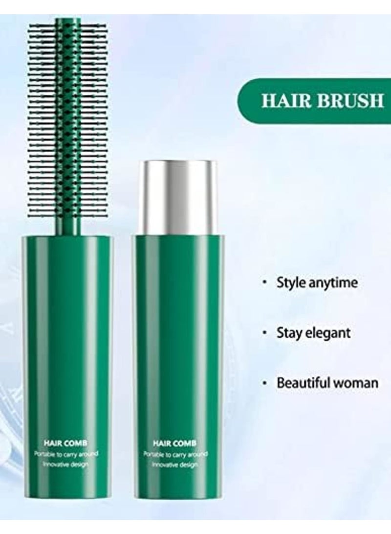 Round Hair Brush, Portable Adjustable Travel Anti-static Curly Hairbrush, for Blow Drying, Hair Wet Dry Styling - Image 2