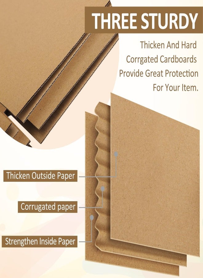 Eupako 8x8x4-Small-Shipping-Boxes-30-Pack-Brown-Corrugated-Box-Mailers, Cardboard Boxes for Packaging Small Business, Mailing - Image 5