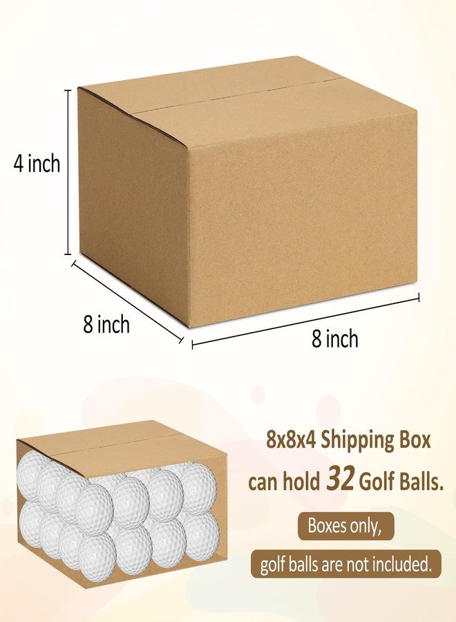 Eupako 8x8x4-Small-Shipping-Boxes-30-Pack-Brown-Corrugated-Box-Mailers, Cardboard Boxes for Packaging Small Business, Mailing - Image 2
