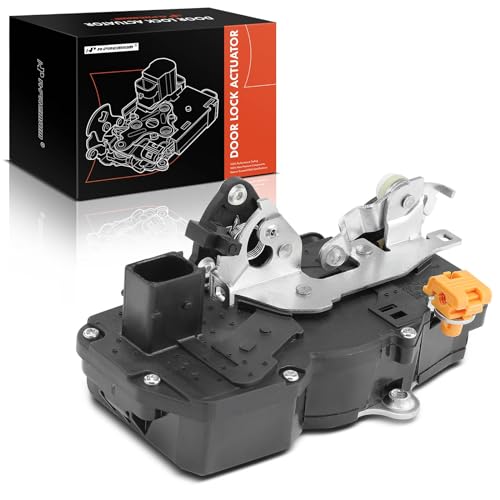 A-Premium Door Latch Lock Actuator Compatible with Hummer Vehicles - H2 2003 2004 2005 2006 2007, Sport Utility, Crew Cab Pickup - Rear Right Passenger Side, Replace# 15254039, 15134816 - Image 1