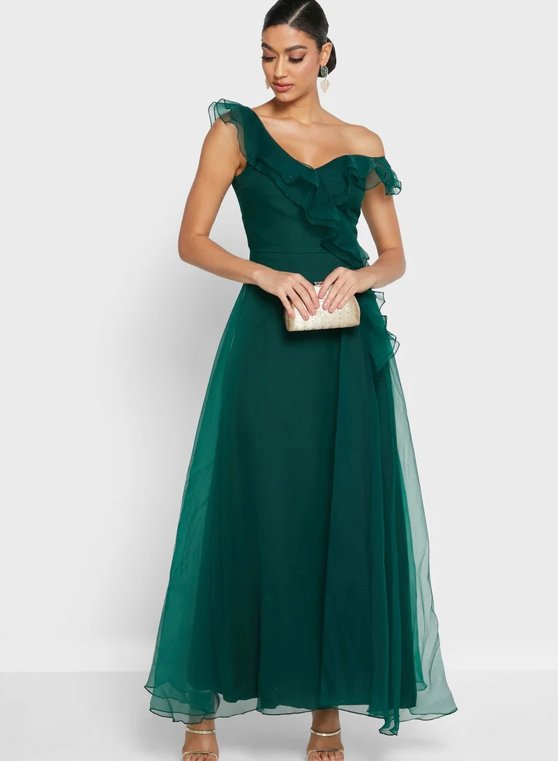 Ella Limited Edition Ruffled Evening Dress