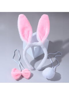 amazing.EGP THE PACK | Bunny Ears Headband, Easter Bunny Costume Set, amazingEGP Bunny Tail and Bow Tie, Easter Party Favor Costume Accessories for Kids/Adult (3PCS)  - Image 1