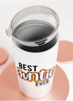 LIT Alumunium Tumbler Best Aunt Quote Hot and Cold Tumbler Best Aunt Gift Family Present  - Image 5