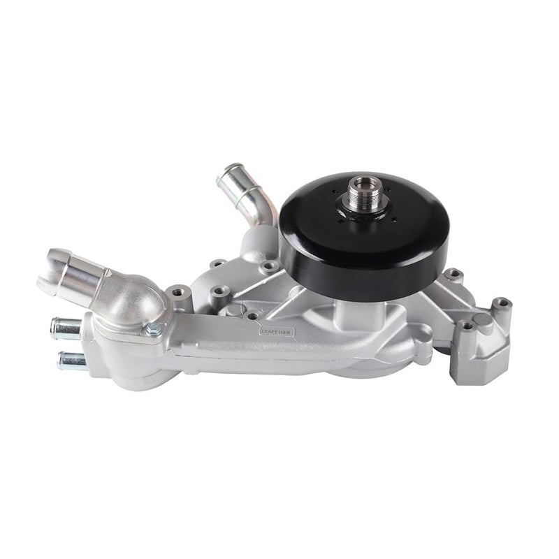 LEAPTIGER Water Pump with Metal Gasket Thermostat for 99-06 Chevy Silverado 1500 Tahoe Avalanche Suburban Trailblazer, 99-06 GMC Sierra 1500 Yukon XL Savana, 02-06 Cadillac Escalade, 4.8L 5.3L 6.0L, AW5104 - Image 2