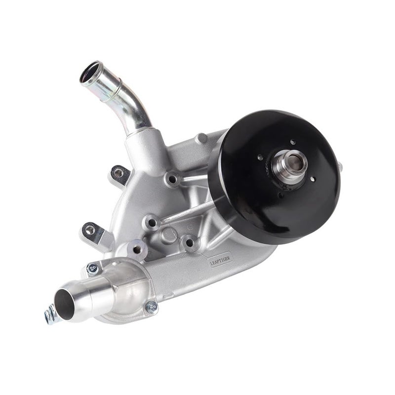 LEAPTIGER Water Pump with Metal Gasket Thermostat for 99-06 Chevy Silverado 1500 Tahoe Avalanche Suburban Trailblazer, 99-06 GMC Sierra 1500 Yukon XL Savana, 02-06 Cadillac Escalade, 4.8L 5.3L 6.0L, AW5104 - Image 3