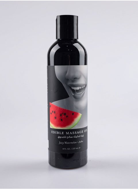 Earthly Body Edible Massage Oil Watermelon 237ml