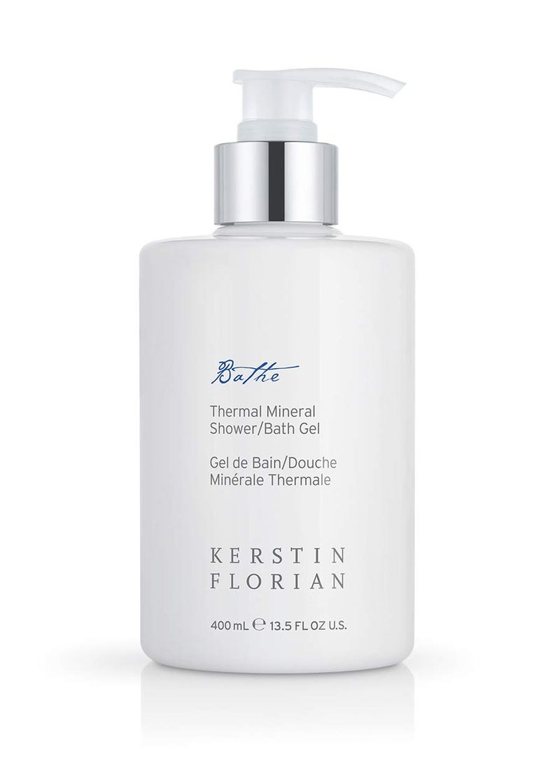 Kerstin Florian - Kerstin Florian Thermal Mineral Shower and Bath Gel | Cleanse and Nourish Skin | Invigorating Mineral Body Wash | Use as Foaming Shower Gel or Bubble Bath (13.5 fl oz) - Image 1