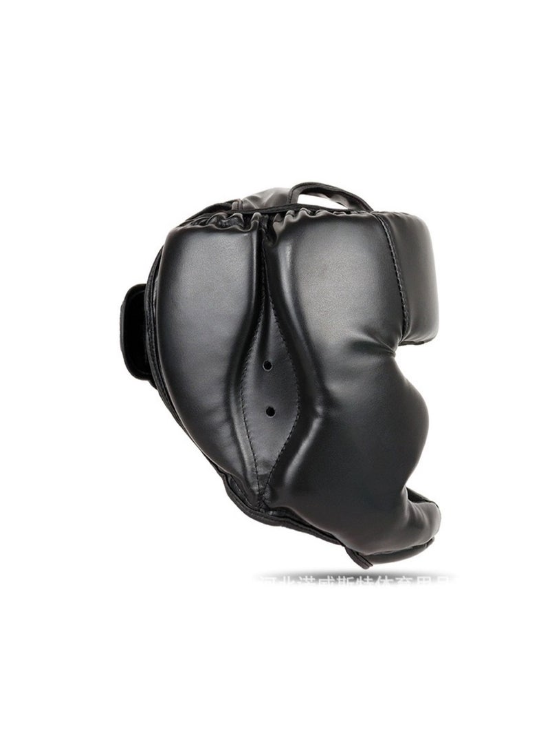 COYO PU Boxing Set Boxing Equipment for Beginners Headgear Helmet Hand Wraps Mouth Guards Gifts for Kids Beginners Training Equipment - Image 2