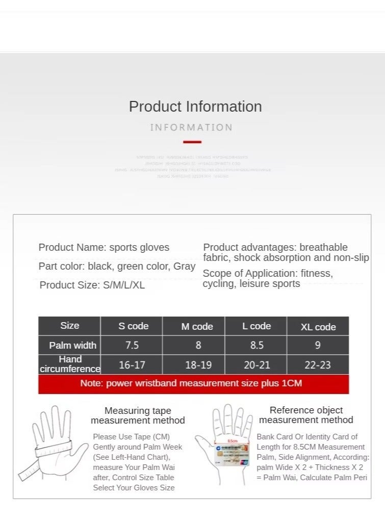 GO Fitness Gloves for Men & Women – Anti-Slip Half-Finger for Gym, Weight Training & Cycling - Image 2