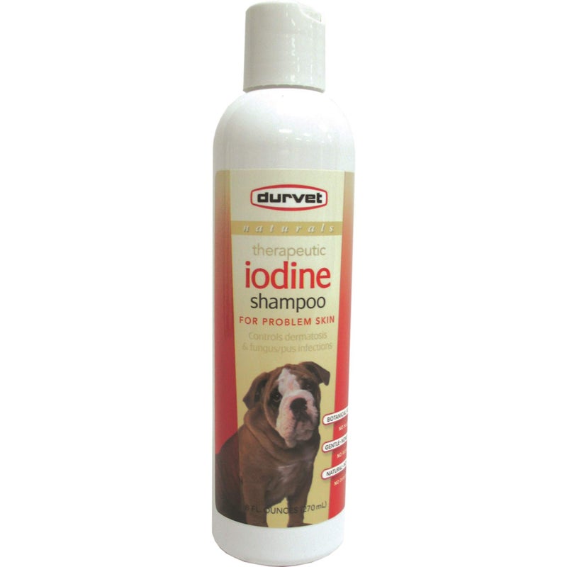 Durvet Naturals Iodine Shampoo, 8-Ounce
