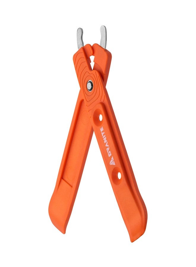 Granite Talon BIke Tire Levers with Bicycle Chain Master Link Pliers Function, Bike Chain Quick-Link Removing Tools, Bike Tool Kit for Mountain Bike, Road Bike, Bmx Bike (Orange) - Image 1