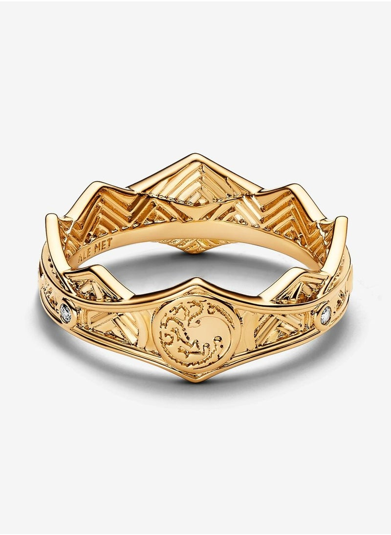 PANDORA - Pandora Game of Thrones House of the Dragon Crown Ring for Women 162969C01 - Image 1