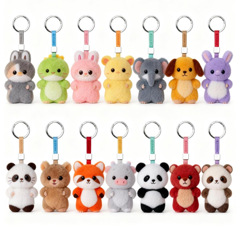 Cmidy Round Carabiner Clip Bulk 20pcs 1.3 Inch Colorful Circle Carabiner Key Ring Clips Spring O Rings Clips for Bag Charm Keychain Lanyard Crochet Plush Toys (Multicolor, 1.3 Inch) - Image 4