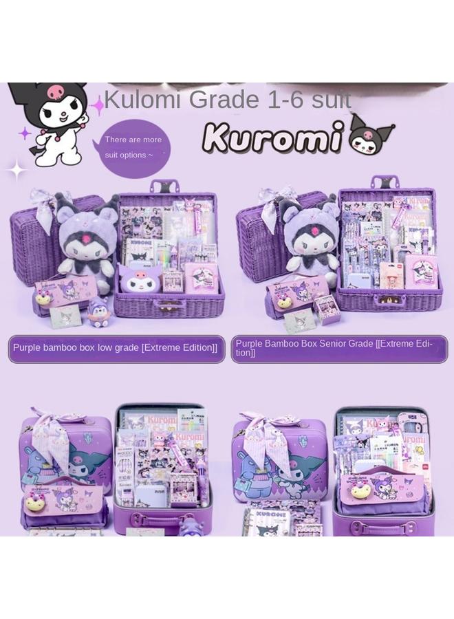 Bluejw Kulomi Stationery Suit Gift Box Girl School Opening Gift Bag Sanrio Hand Account Blind Box Toy Hand Account Children One - Image 5