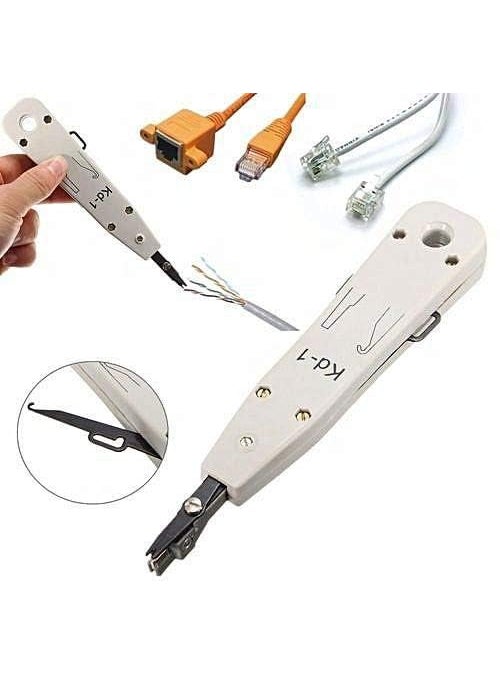Generic SP Electron Cat6 Cat5 Rj45 Rj11 Telephone Junction Box Impact Cut Tool Terminal Insertion Punch Down Tool  - Image 3