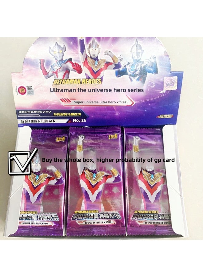 Card Game Ultraman Classic Version 30 Play One Yuan Two Yuan Five Yuan Package Full Star Blind Box Cp Card Luxury-Color:Nezha 2 Yuan Pack Spirit Flame Pack - Image 4