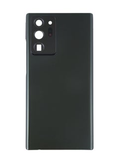 Generic Back Glass Battery Back Cover with Camera Lens Cover For Samsung Galaxy Note 20 Ultra Black  - Image 2