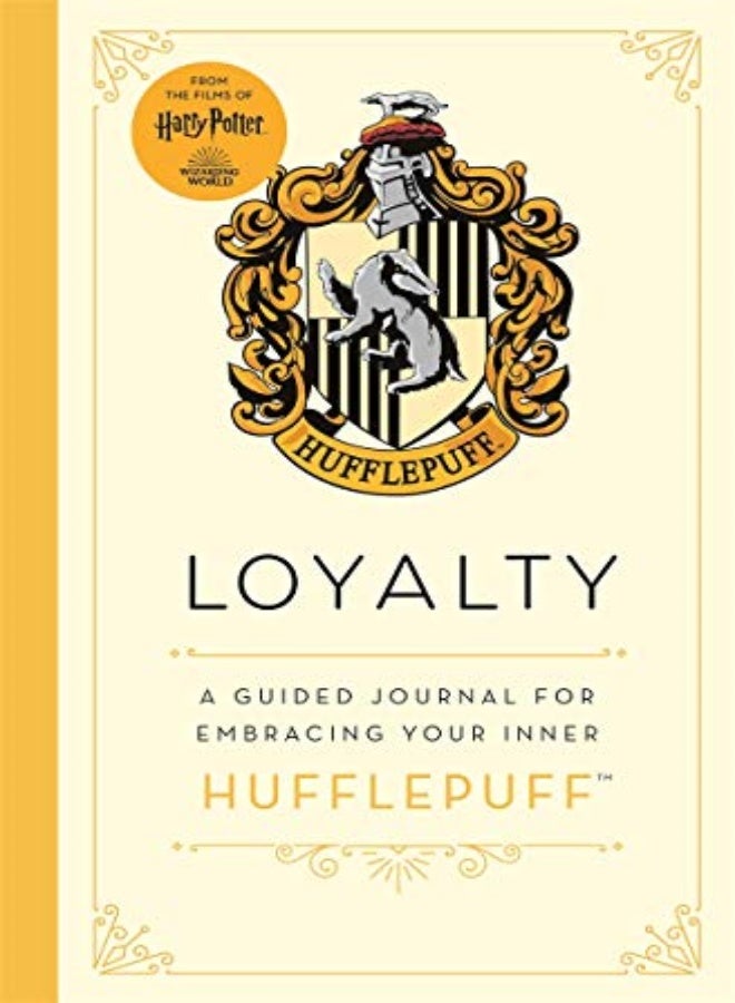Harry Potter Hufflepuff Guided Journal : Loyalty: The perfect gift for Harry Potter fans 
