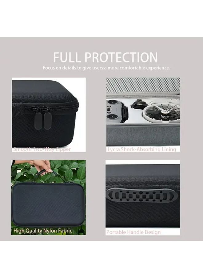 DJI Flip Fly More Combo Remote Controller Case Black Portable Durable Storage Bag - Image 3