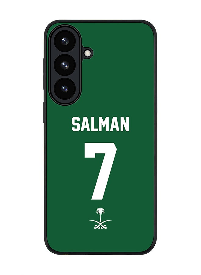For Samsung Galaxy S26 Case,Slim fit Camera Protection, Shockproof Thin Phone cover  - Football - Saudi Arabia - Salman