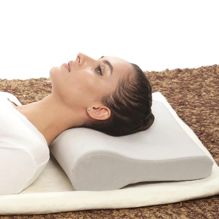 Romsons Orthopedic Cervical Pillow | Relieves Back, Nack and Shoulder Pain | Spine Alignment (Regular) - Image 1