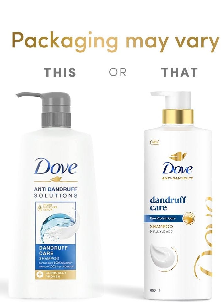 دوف شامبو Dandruff Care لفروة الرأس الجافة والحكة والقشرية، 650 مل - Image 2